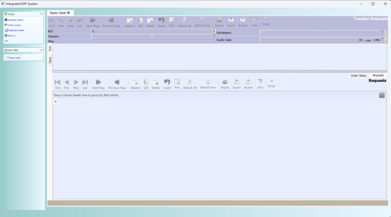 ERP System — Farapox